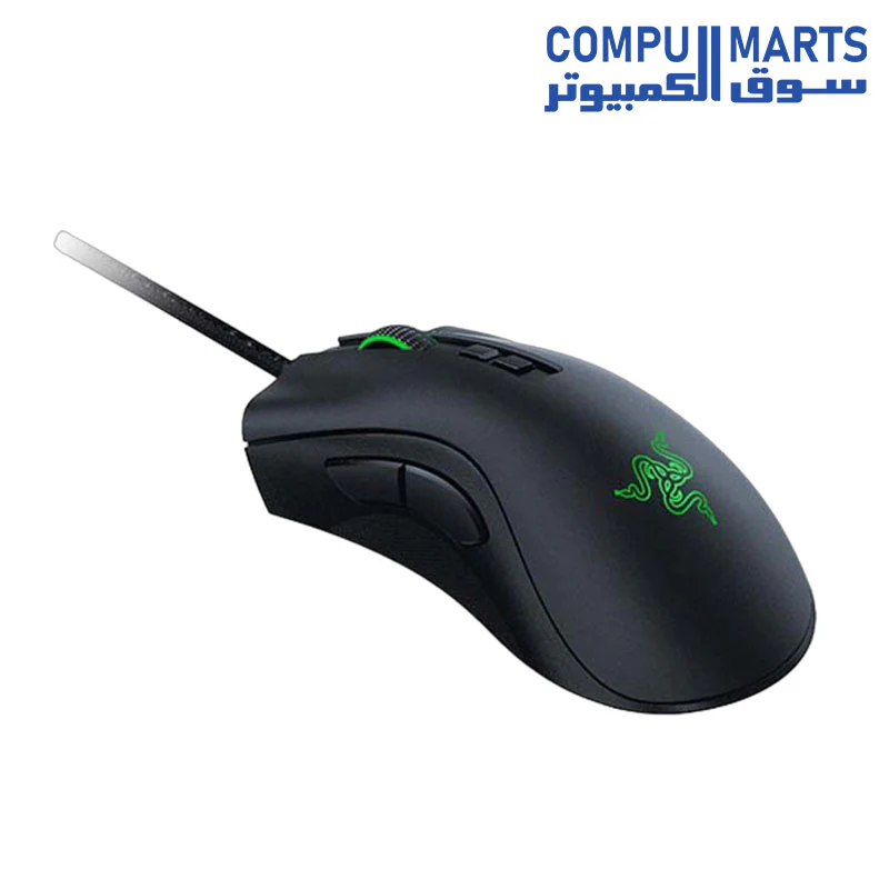 Razer DeathAdder V2 Ergonomic Wired Gaming Mouse + Razer Goliathus Stealth – Bundle - Image 2