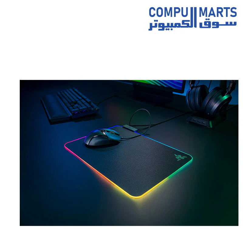 Razer Firefly Hard V2 RGB Gaming Mouse Pad - Image 4