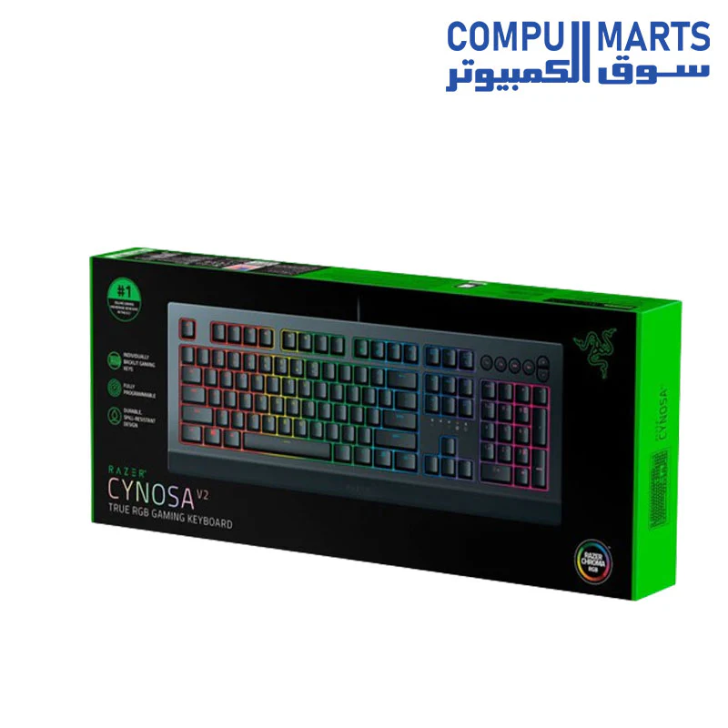 Razer Gaming Bundle – Deathadder Gaming Mouse / Cynosa V2 – Gaming Keyboard / Kraken X Lite Gaming Headset - Image 4