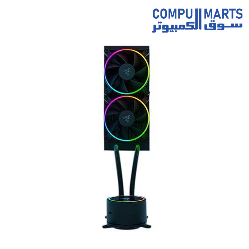 Razer Hanbo Chroma RGB AIO Liquid Cooler 240MM (aRGB Pump Cap) - Image 3
