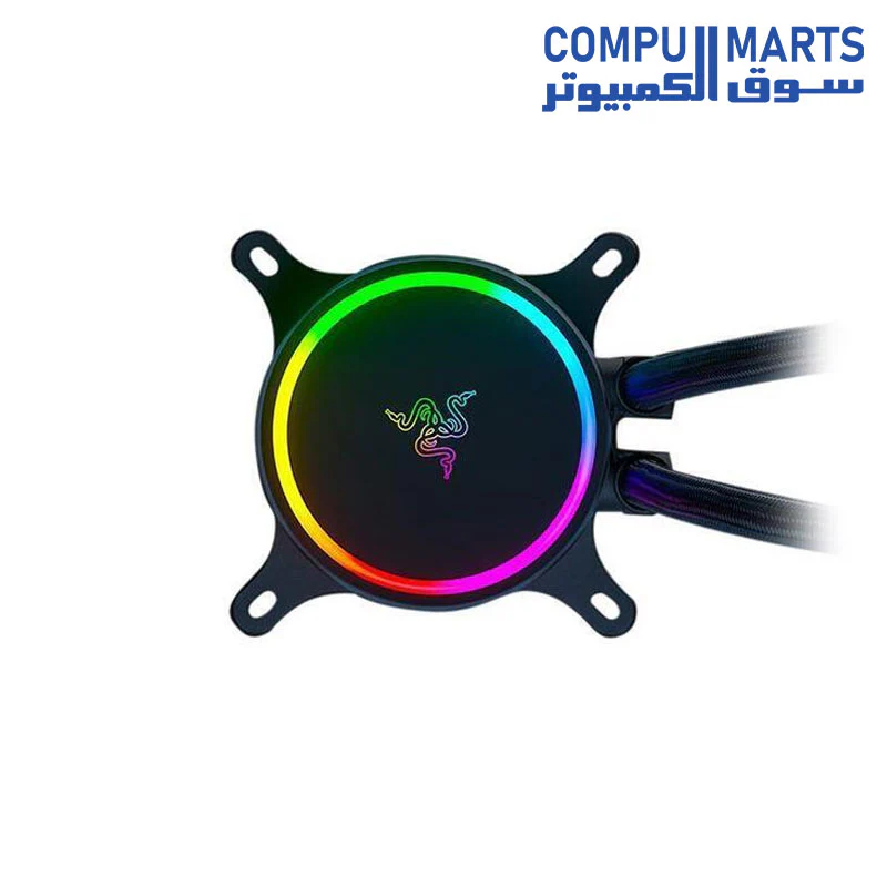 Razer Hanbo Chroma RGB AIO Liquid Cooler 240MM (aRGB Pump Cap) - Image 4