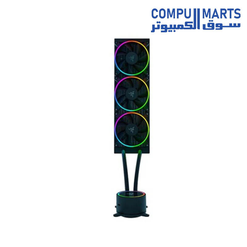 Razer Hanbo Chroma RGB AIO Liquid Cooler 360MM (aRGB Pump Cap) - Image 3