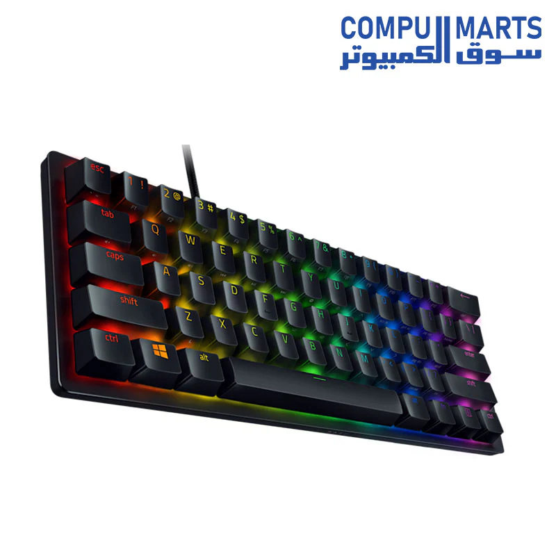 Razer Huntsman Mini Clicky Optical  USB-C Gaming Keyboard I RGB Customizable backlighting - Image 4