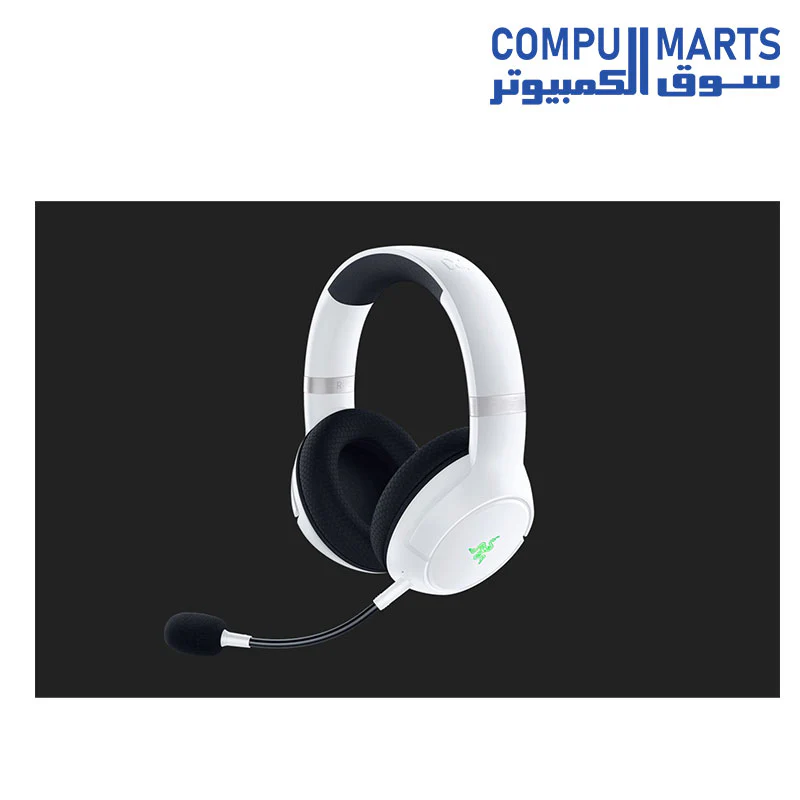 Razer Kaira Pro White Wireless Gaming Headset, Xbox Wireless/Bluetooth 5.0 Connection, 20 Hour Battery Life, TriForce Titanium, 2.0 inches (50 mm) Driver, EQ/Xbox Pairing Button, PC, Mobile, Xbox - Image 2