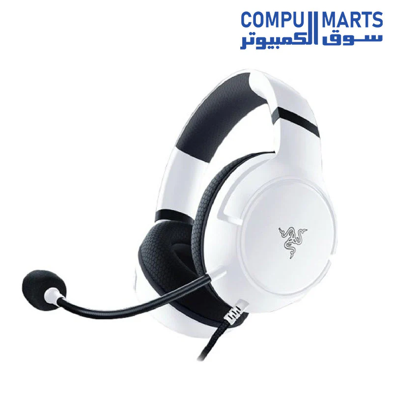 Razer Kaira Pro White Wireless Gaming Headset, Xbox Wireless/Bluetooth 5.0 Connection, 20 Hour Battery Life, TriForce Titanium, 2.0 inches (50 mm) Driver, EQ/Xbox Pairing Button, PC, Mobile, Xbox - Image 3