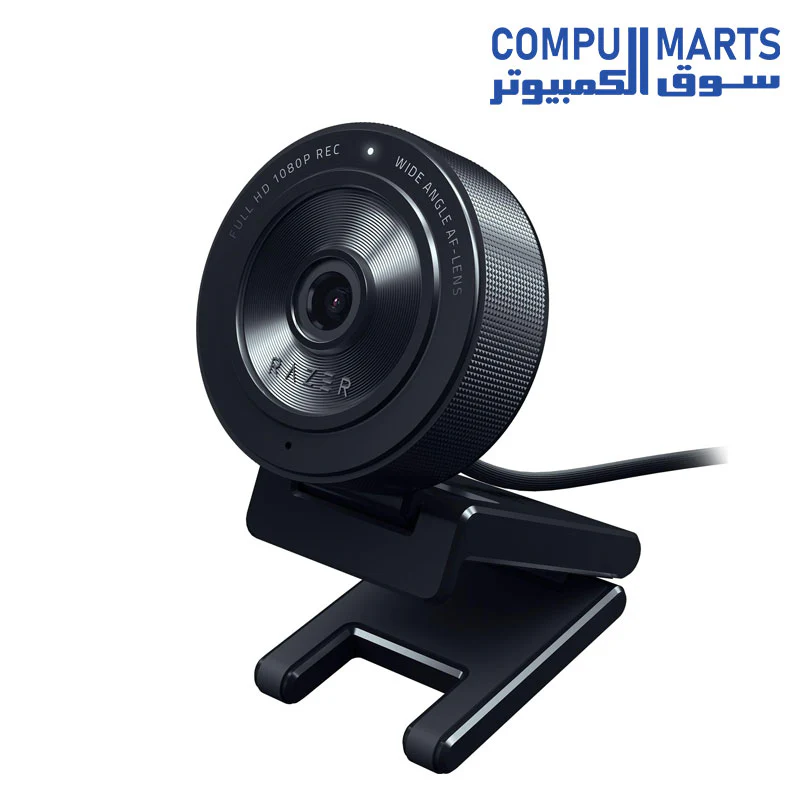 Razer Kiyo X - Full HD Streaming Webcam (1080p 30 FPS or 720p 60 FPS, Auto Focus, Plug & Play, Fully Customisable Settings, Flexible Mounting, Compact & Portable) Black - Image 2