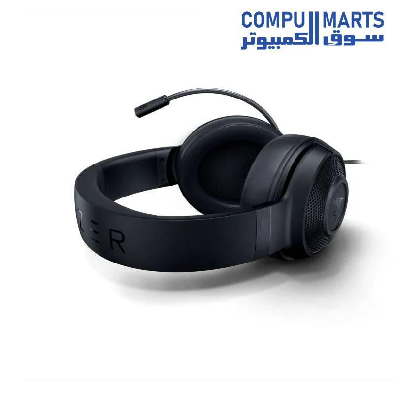 Razer Kraken X Lite Ultralight Gaming Headset: 7.1 Surround Sound - Lightweight Aluminum Frame - Bendable Cardioid Microphone - for PC, PS4, PS5, Switch, Xbox One, Xbox Series X & S, Mobile - Black - Image 4
