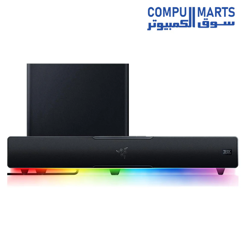 Razer Leviathan V2 (PC Gaming Soundbar with Subwoofer, THX Spatial Audio, Bluetooth 5.2) - Image 2