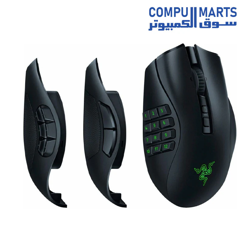 Razer Naga Pro Wireless - Focus+ 20K DPI  -Switch - RGB - Image 3