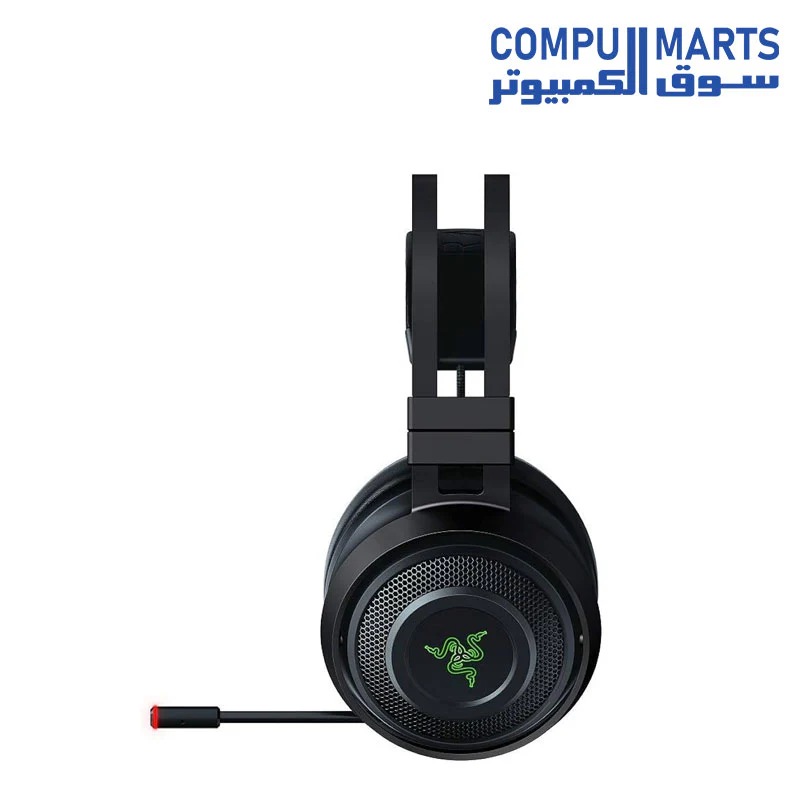 Razer Nari Ultimate Wireless 7.1 Surround Sound Gaming Headset: THX Audio & Haptic Feedback - Auto-Adjust Headband - Chroma RGB - Retractable Mic - For PC, PS4, PS5 - Image 2