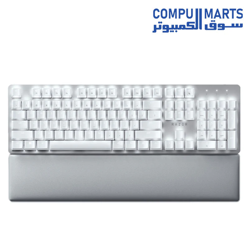 Razer Pro Type Ultra Wireless Mechanical Keyboard Silent, Linear Switches - Ergonomic Design - HyperSpeed Technology - Connect up to 4 Devices - Fully Programmable Keys & Smart Controls - Image 2