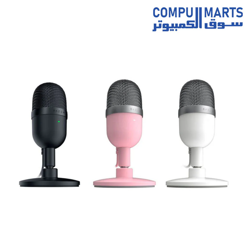 Razer Seiren Mini USB Condenser Microphone: for Streaming and Gaming on PC - Professional Recording Quality - Precise Supercardioid Pickup Pattern - Tilting Stand - Shock Resistant - Image 4
