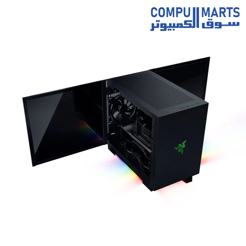 Razer Tomahawk Mini-ITX (Mini-ITX Gaming Chassis with Razer Chroma RGB) - Image 4