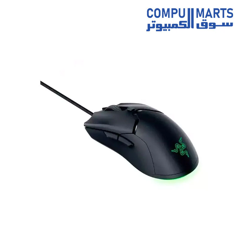 Razer Viper Mini Ultralight Gaming Mouse Fastest Gaming Switches - 8500 DPI Optical Sensor - Chroma RGB Underglow Lighting - 6 Programmable Buttons - Drag Cord - Classic Black - Image 2