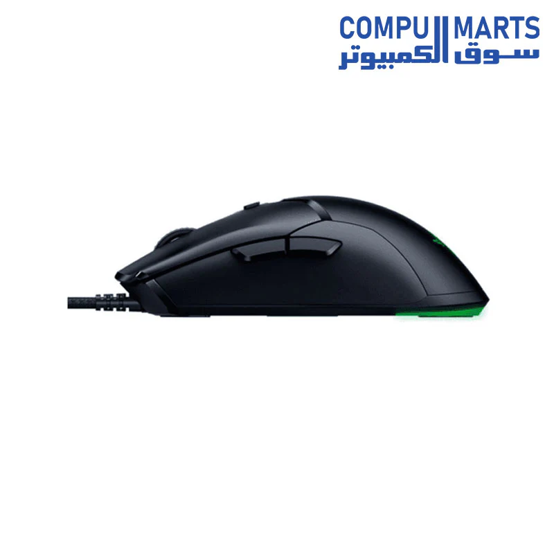 Razer Viper Mini Ultralight Gaming Mouse Fastest Gaming Switches - 8500 DPI Optical Sensor - Chroma RGB Underglow Lighting - 6 Programmable Buttons - Drag Cord - Classic Black - Image 3