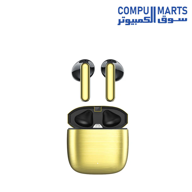 RECCI REP-W42 TWS EARPHONE (BOUNTY HUNTER) - GOLD - Image 2