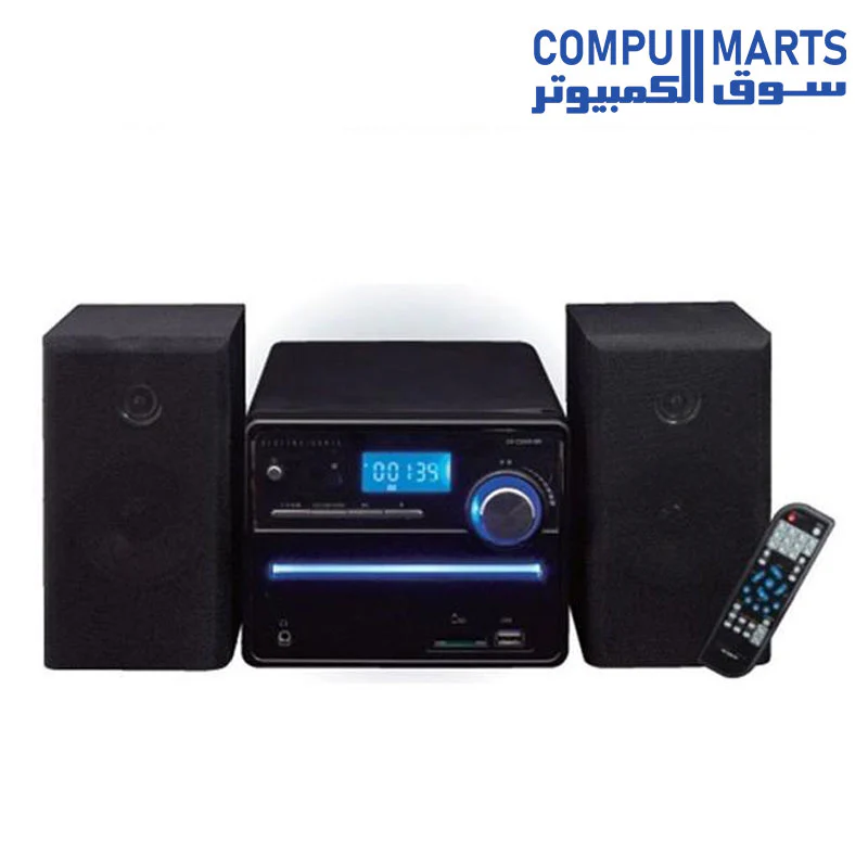 Record CD music directly to SD/USB Multifunctional multi-mini component DSCD-M8 main unit 16W bass/treble adjustment FM radio 20 song program remote control Component M8 - Image 2
