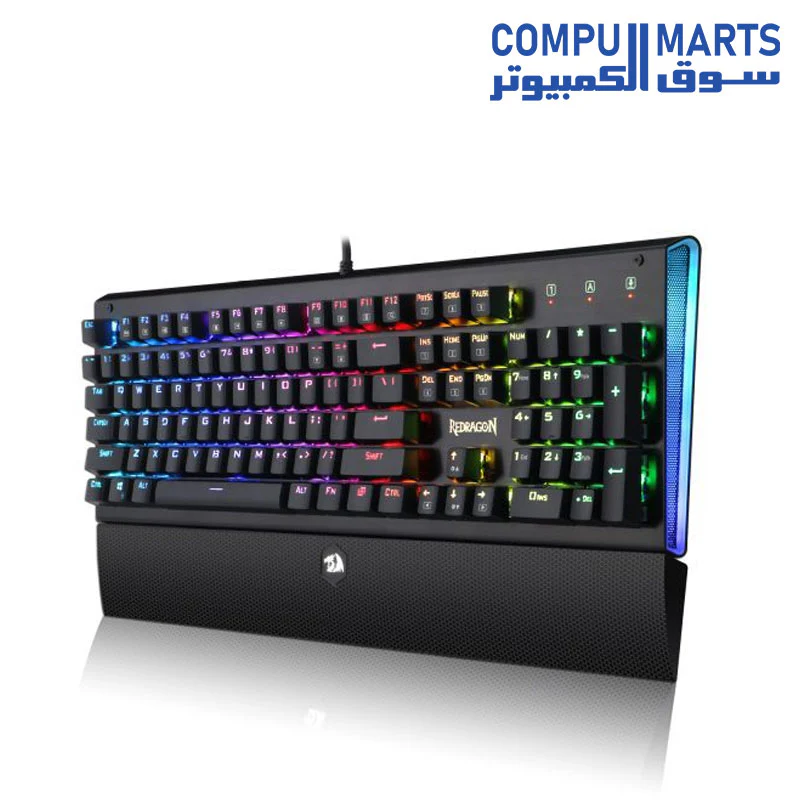 Redragon ARYAMAN K569 RGB MECHANICAL GAMING KEYBOARD - Image 5