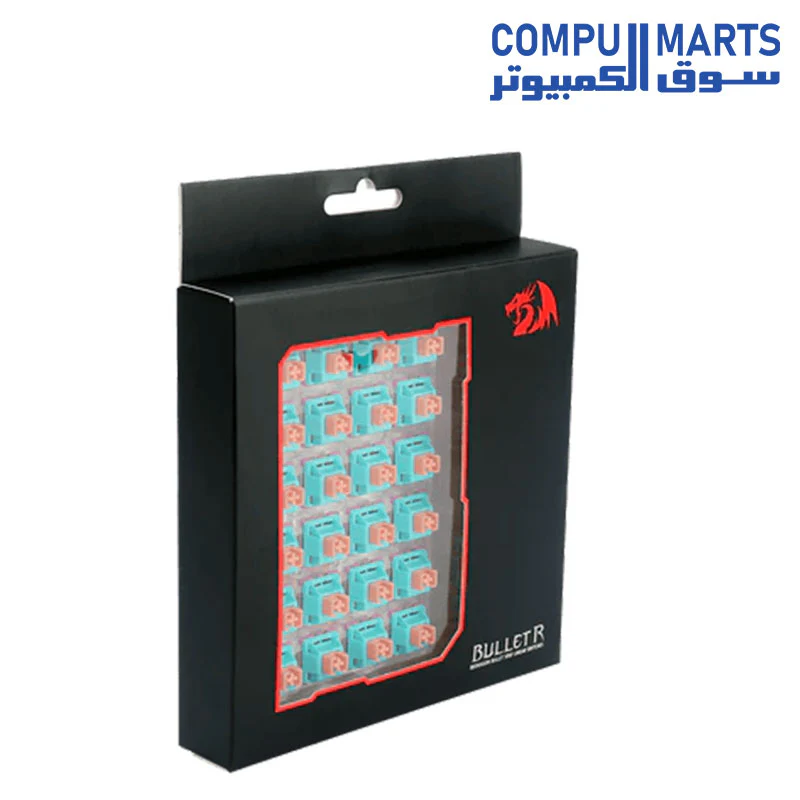 Redragon  BULLET A113 Mechanical Switch (24 pcs Switches) - Image 10