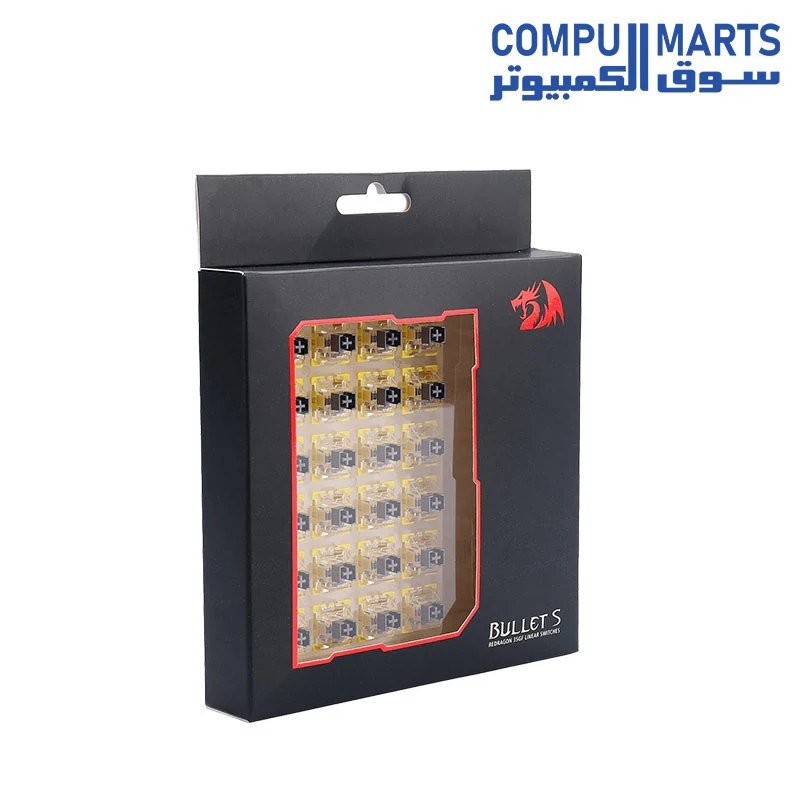 Redragon  BULLET A113 Mechanical Switch (24 pcs Switches) - Image 18