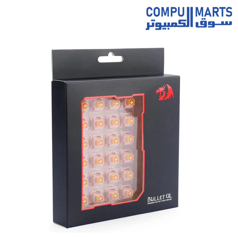 Redragon  BULLET A113 Mechanical Switch (24 pcs Switches) - Image 5