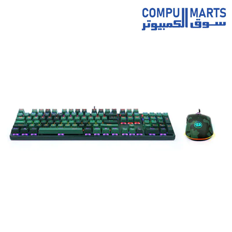 Redragon CAMINC ESSENTIALS S108 KEYBOARD & MOUSE 2 IN SET - Image 4