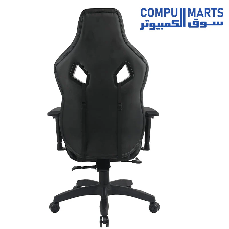 REDRAGON Capricornus C502 BR Gaming Chair Black and Red - Image 4
