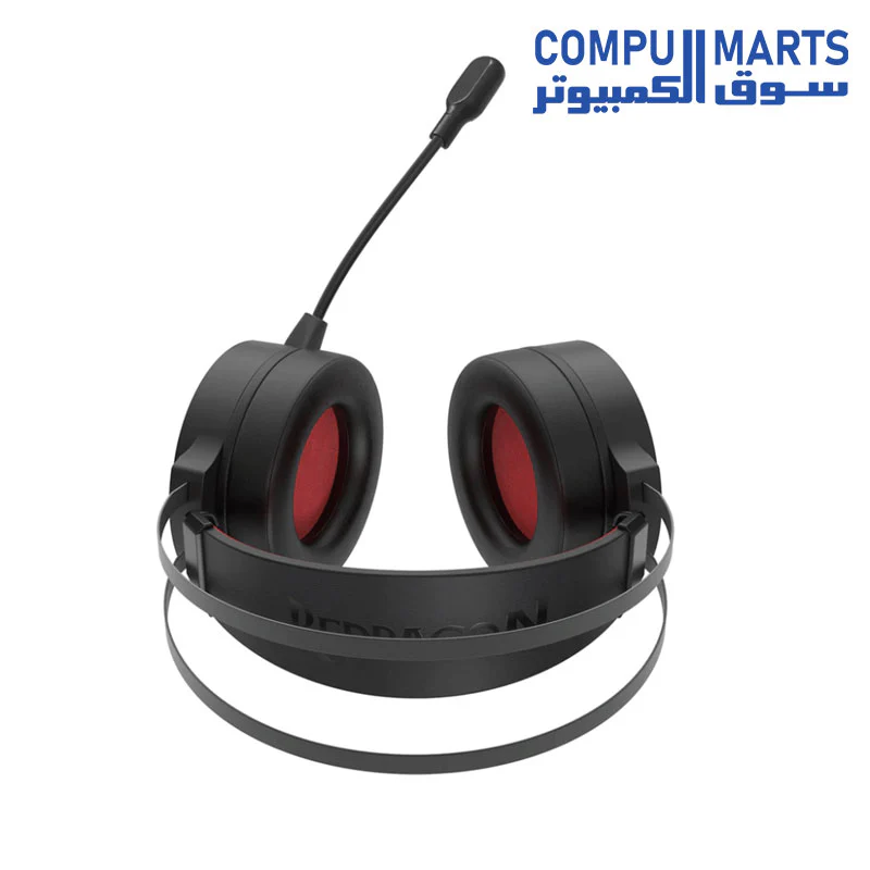 Redragon Carmen H261 Lightweight RGB Gaming Headset Wired Black - Image 5