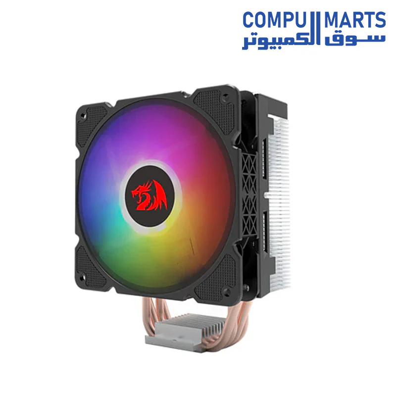 Redragon CC-2000 EFFECT RGB CPU Cooler-120mm PWM RGB Fan - Image 2