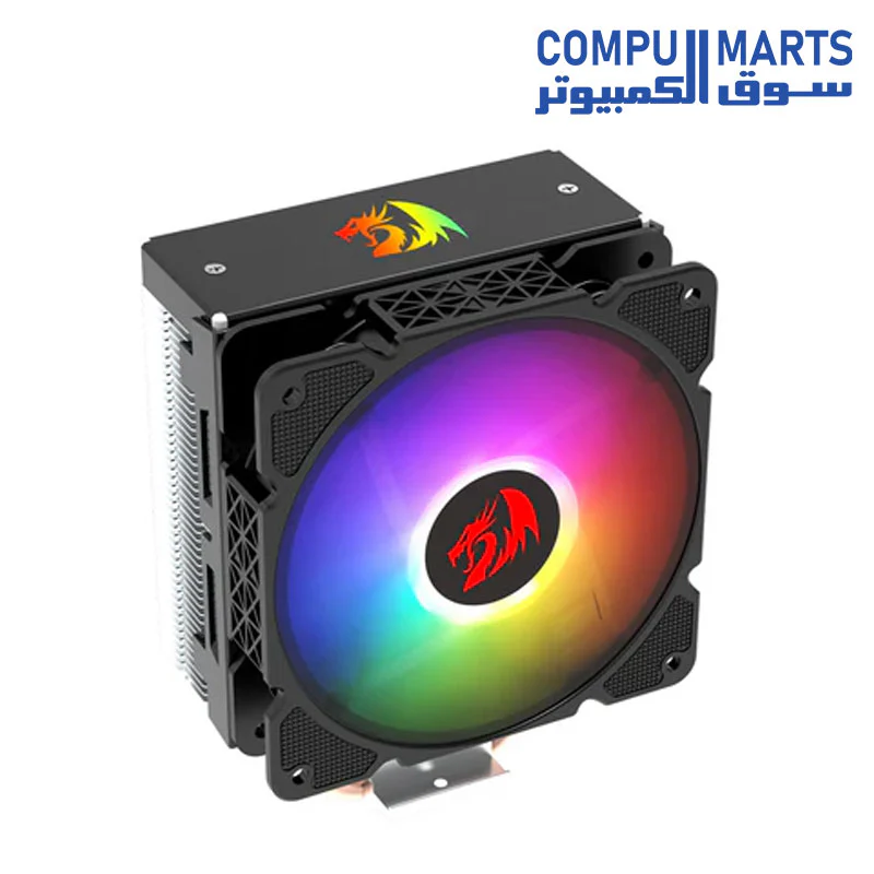 Redragon CC-2000 EFFECT RGB CPU Cooler-120mm PWM RGB Fan - Image 3