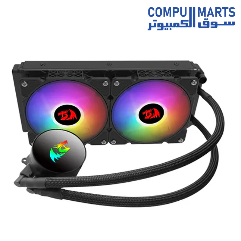 Redragon CCW-3000 EFFECT X RGB WATER CPU Cooler SUPPORT LGA 1700 - Image 4