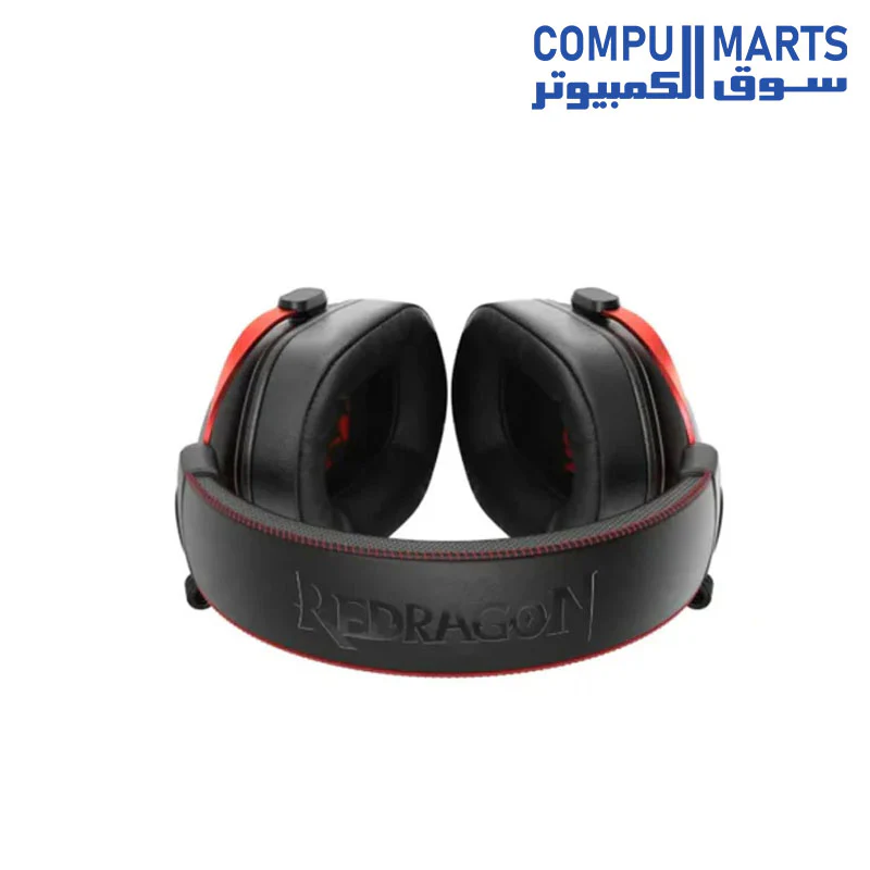 REDRAGON CYBILL 7.1 USB Gaming Headset with Aluminum Frame H312 -Black - Image 4