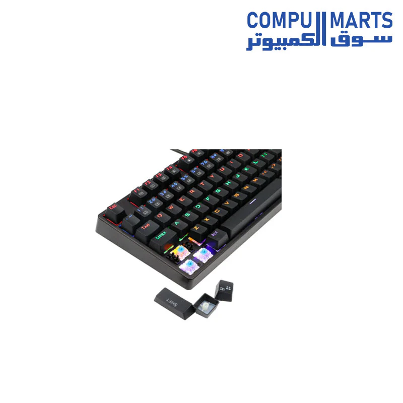 Redragon DAKSA K576R MECHANICAL GAMING KEYBOARD - Image 4