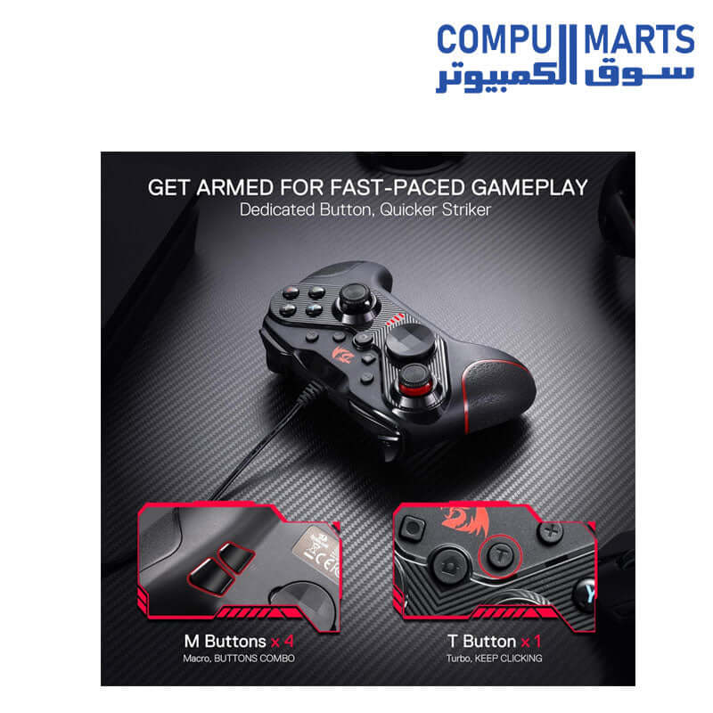 Redragon G710 Wired Gaming Controller - Image 2