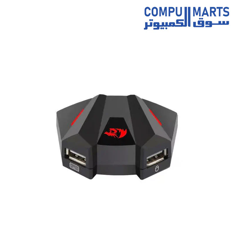 Redragon GA250 Gaming Console Converter Black - Image 3