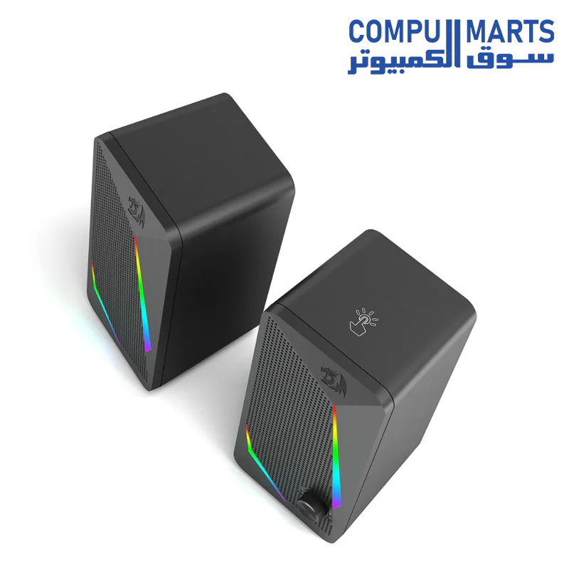Redragon GS510 Waltz Gaming Speaker 2.0 Channel PC Computer Stereo Speaker - Image 2