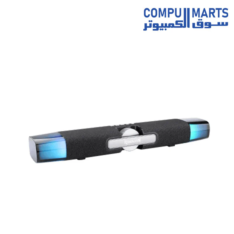Redragon GS512 Wireless RGB Desktop Speakers, 2.0 PC Computer Stereo Soundbar with BT 5.0/USB Mode, Max 6W x 2 Rich Sound, RGB Backlight - Image 2
