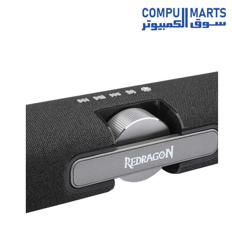 Redragon GS512 Wireless RGB Desktop Speakers, 2.0 PC Computer Stereo Soundbar with BT 5.0/USB Mode, Max 6W x 2 Rich Sound, RGB Backlight - Image 6