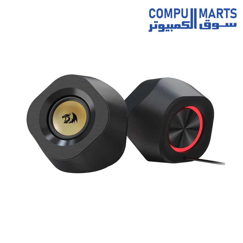 Redragon GS590 Wireless RGB Desktop Speakers - Image 2
