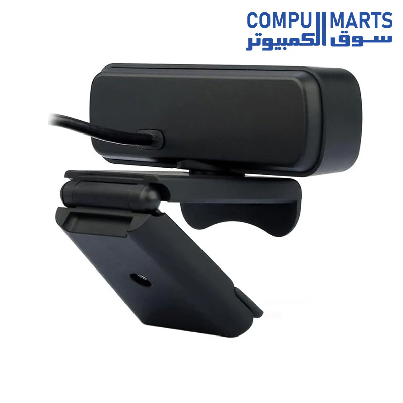 Redragon GW600 720P Webcam with Built-in Dual Microphone 360-Degree Rotation - 2.0 USB Skype Computer Web Camera - Image 4