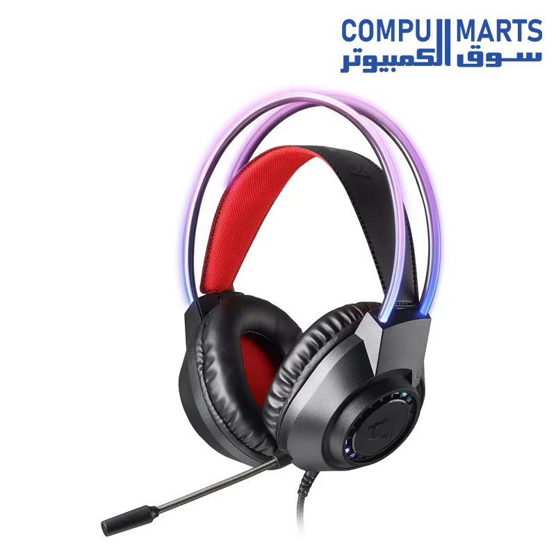 Redragon H231 Scream Gaming Headset, Stereo Surround Sound - Image 2