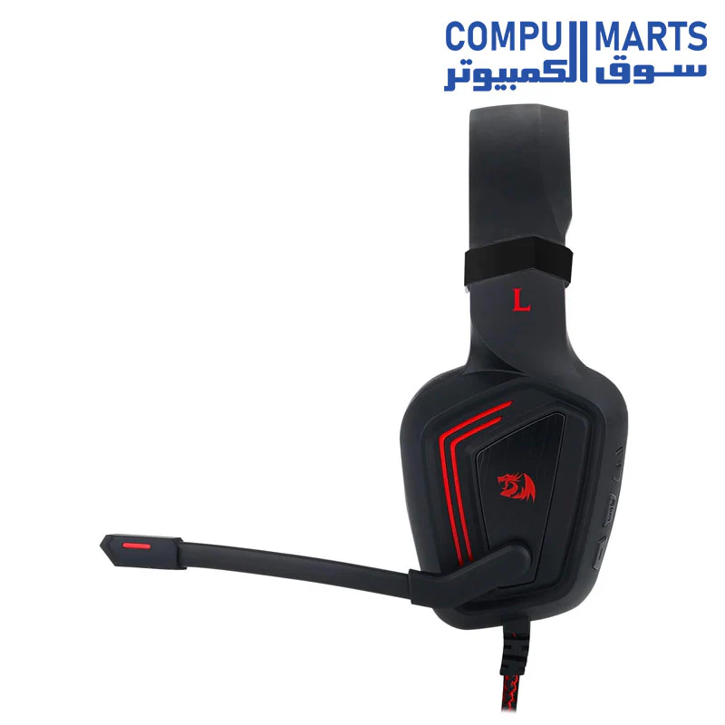 Redragon H310 MUSES Wired Gaming Headset, 7.1 Surround-Sound Pro-Gamer Headphone - Image 2