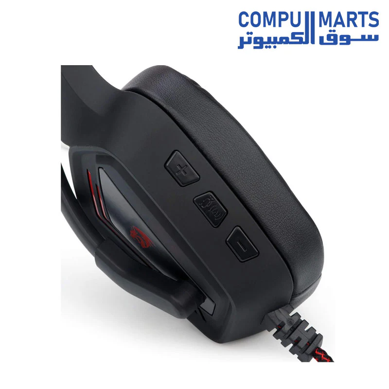 Redragon H310 MUSES Wired Gaming Headset, 7.1 Surround-Sound Pro-Gamer Headphone - Image 3