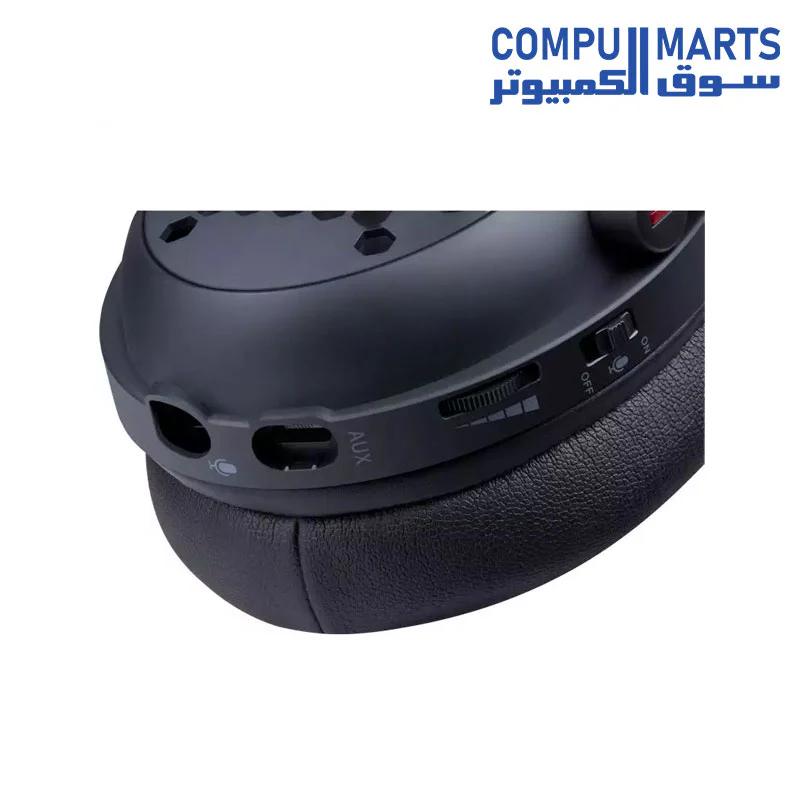 Redragon H386 Diomedes USB Gaming Headset – 7.1 Surround Sound (Black) - Image 3