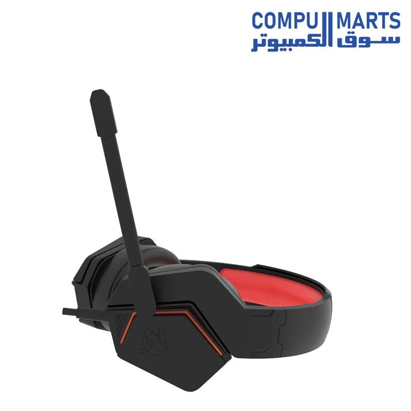 Redragon H390 PARIS RGB Gaming Headset – 7.1 Surround Sound (Black) - Image 7