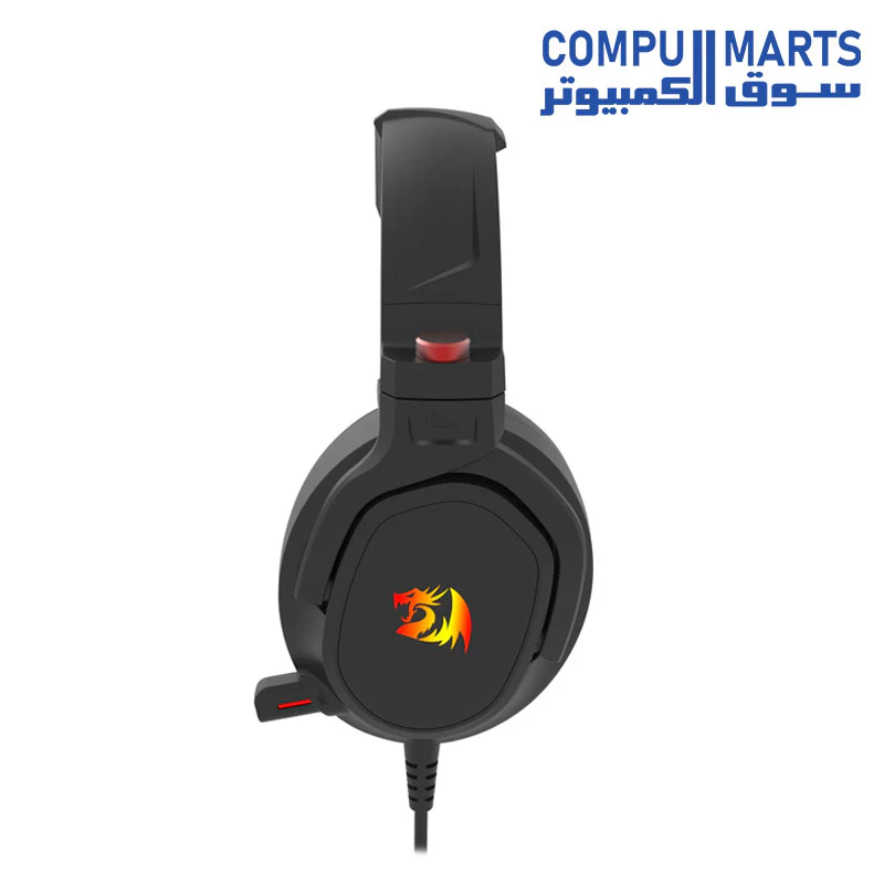Redragon H399 NIREUS RGB Gaming Headset – 7.1 Surround Sound (Black) - Image 2