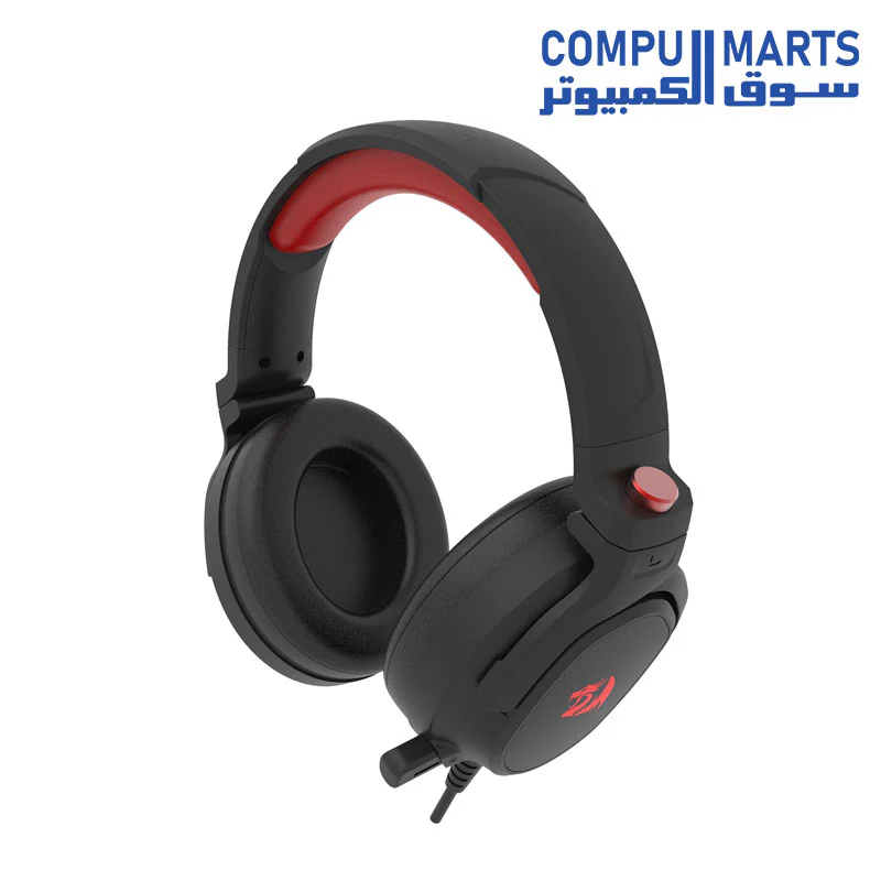 Redragon H399 NIREUS RGB Gaming Headset – 7.1 Surround Sound (Black) - Image 7
