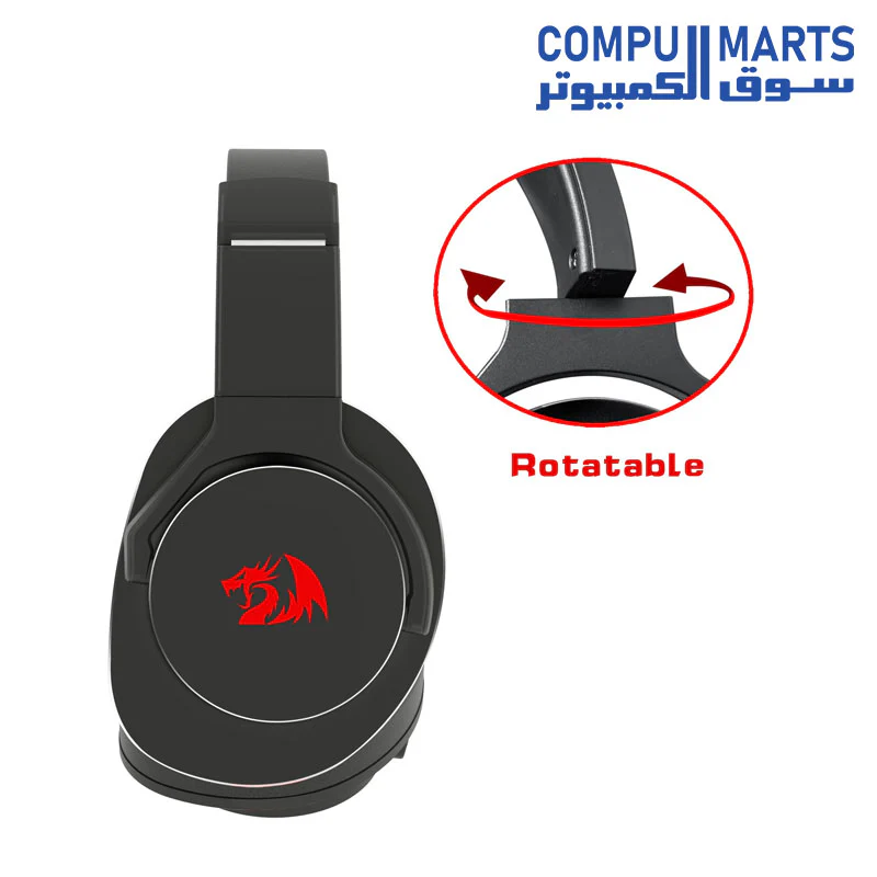 Redragon H720 EUROPE Gaming Headset (Type C) - Image 4