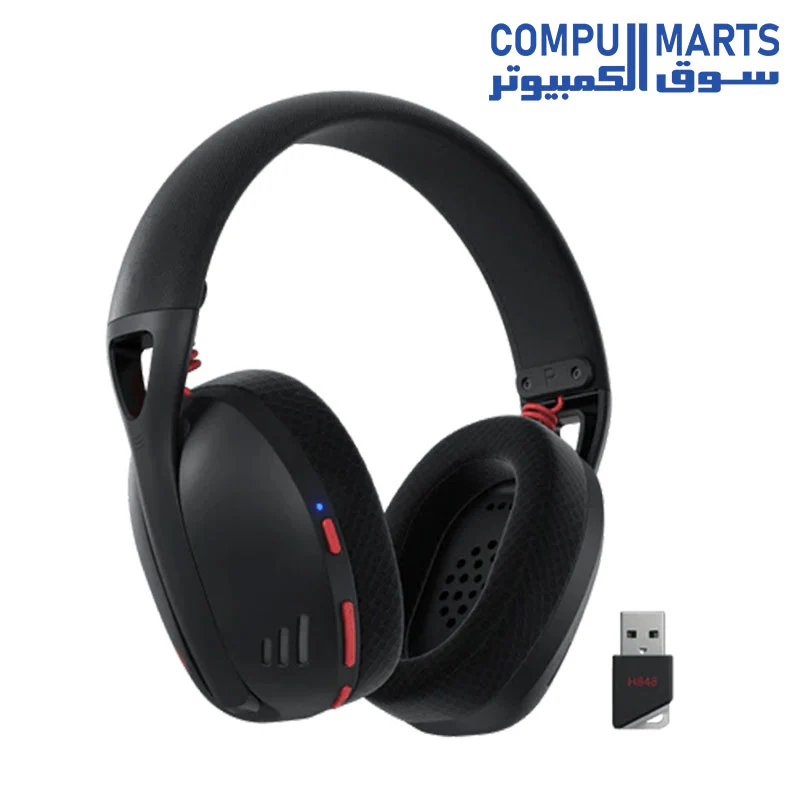 Redragon H848 Bluetooth Wireless Gaming Headset - Lightweight - 7.1 Surround Sound - Image 3