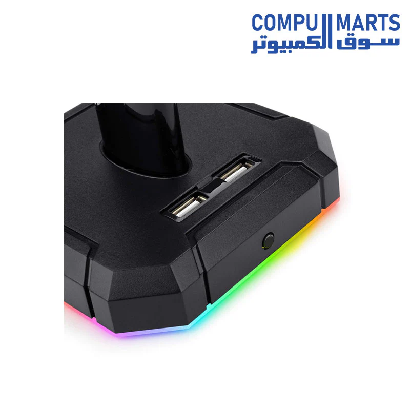 Redragon HA300 Scepter Pro Headset Stand RGB - Image 5